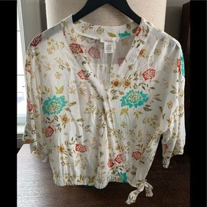 Floral top by Urban Romantics